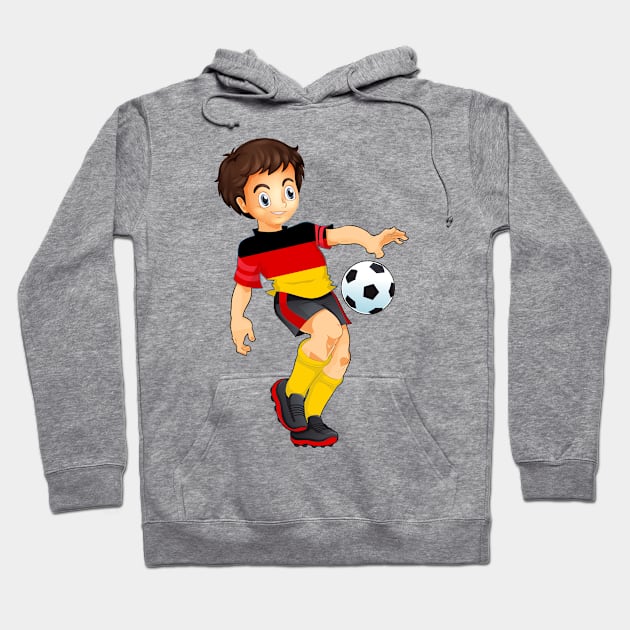 Germany Soccer Fans Hoodie by mansoury